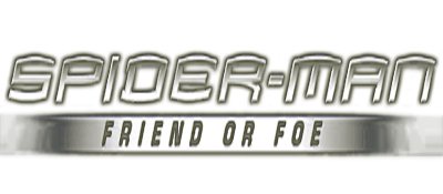 Spiderman Friend or Foe title screen for Nintendo DS